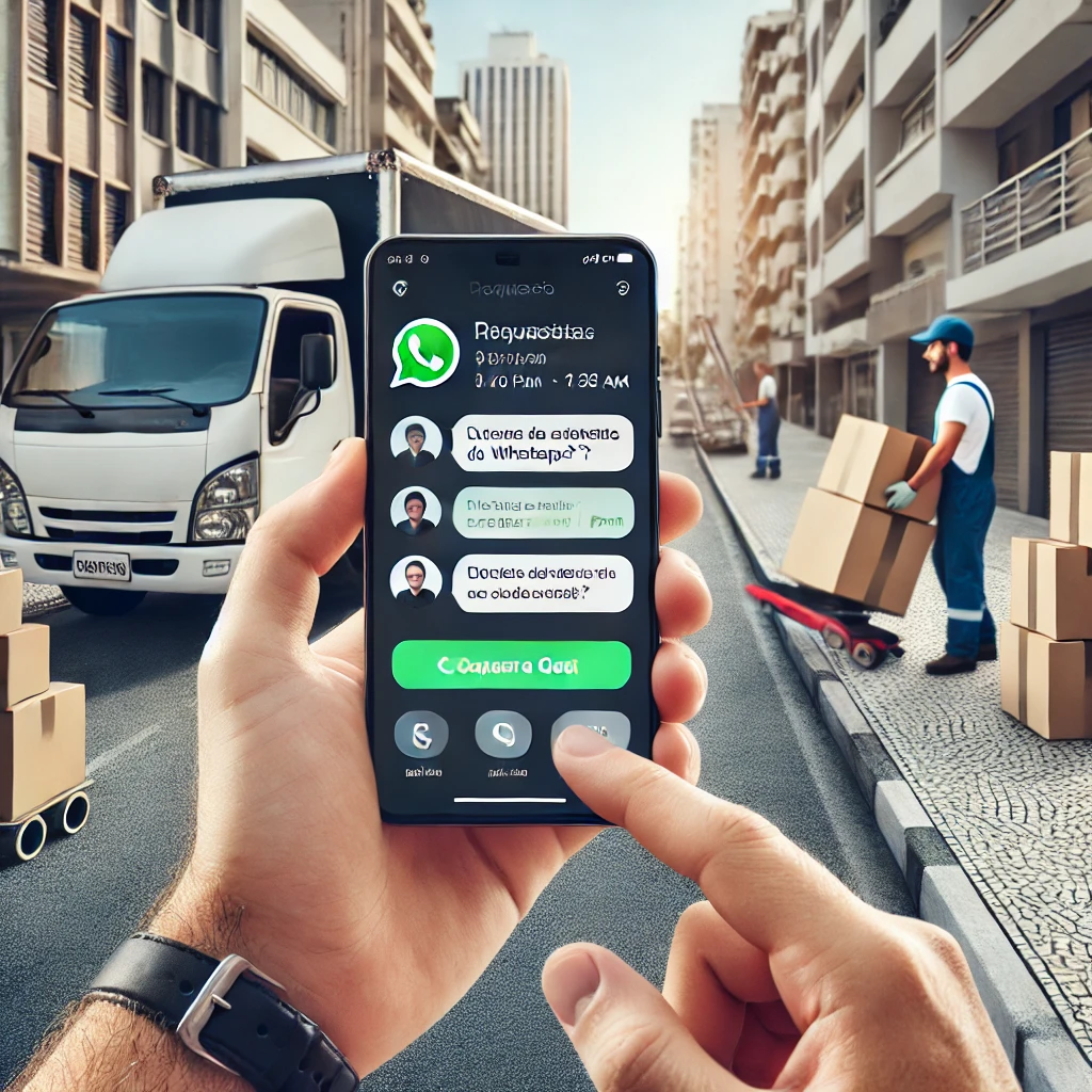 Como solicitar um orçamento na Mudanças SP